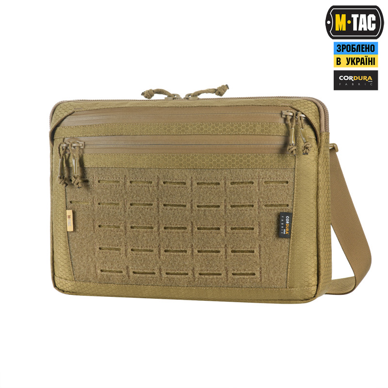 M-Tac сумка Admin Bag Large Elite з липучкою Hex Coyote M-Tac сумка Admin Bag Large Elite з липучкою Hex Coyote