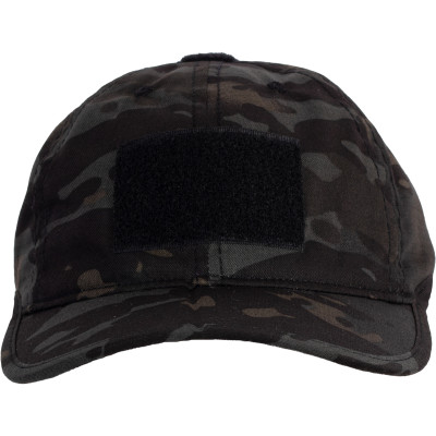 Бейсболка Viktailor з вирізом під навушники Twill, Black MultiCam