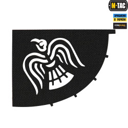 M-Tac нашивка Знамя Ворона скрізна Laser Cut Black