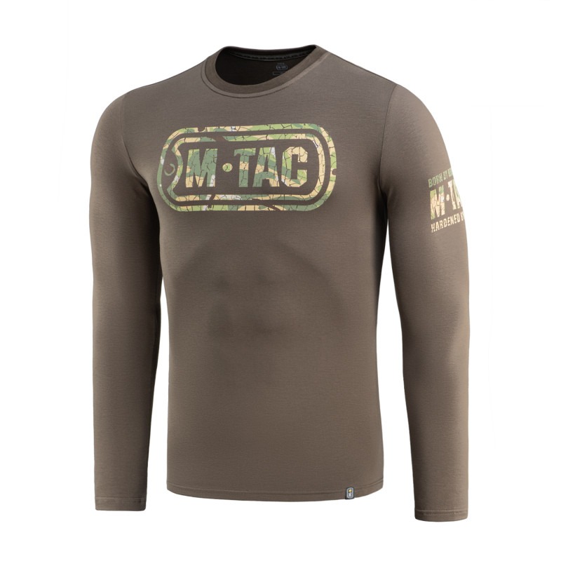 M-Tac футболка Logo довгий рукав Dark Olive
