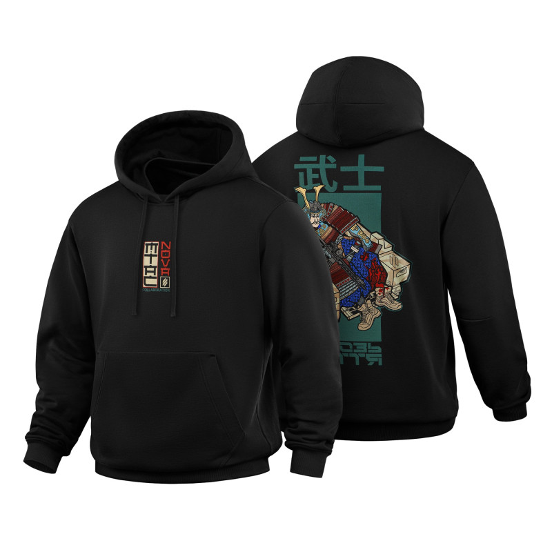 M-Tac кофта Hoodie Cotton Hard Вивозь Життя Black