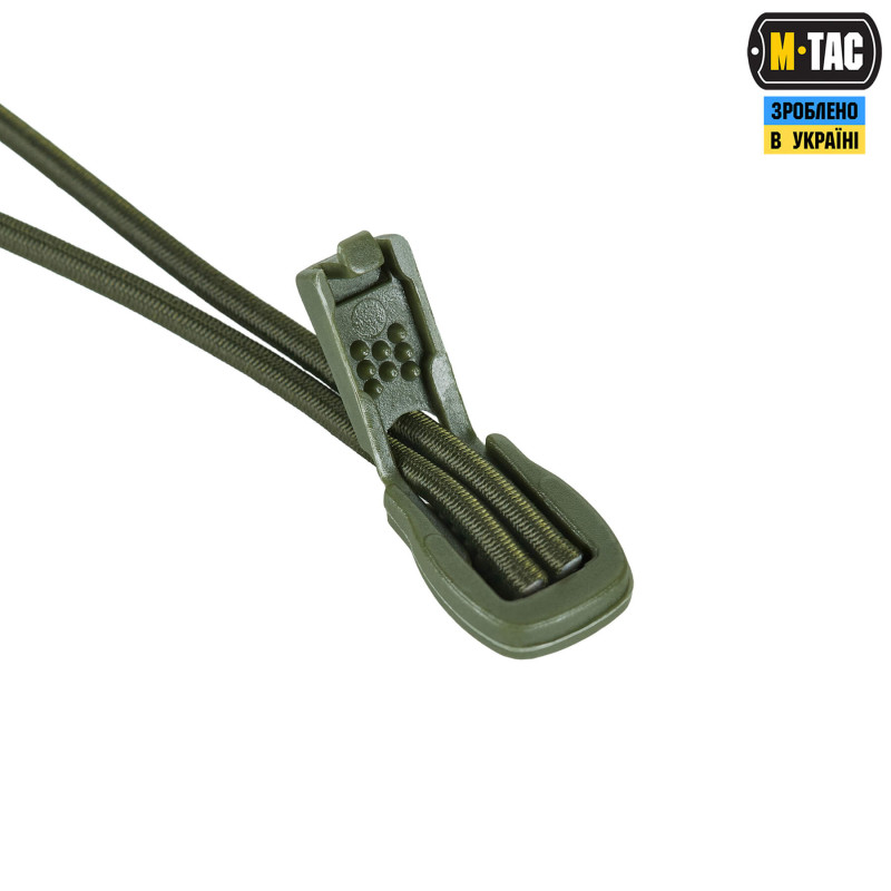 M-Tac шнурки Elastic Shoelaces Ranger Green 120 см
