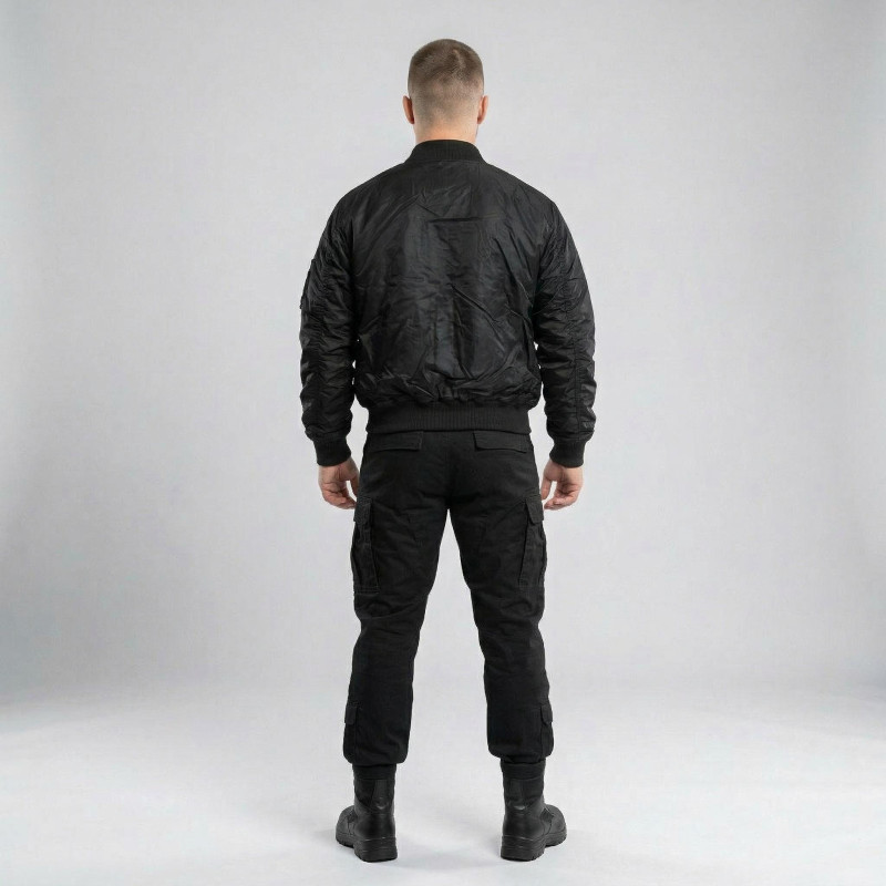 Куртка бомбер Vik-Tailor льотна, Black