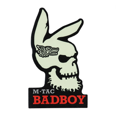 M-Tac нашивка Bad Boy (tattoo) Black/GID