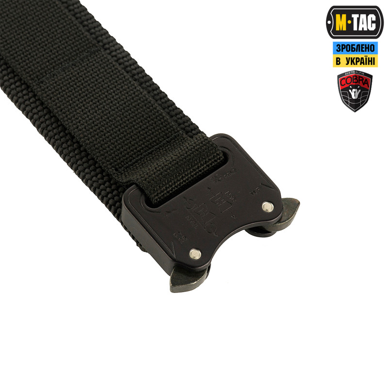 M-Tac ремінь Cobra Buckle Belt Gen.II Black