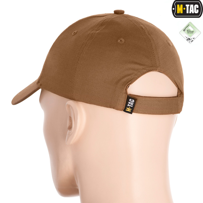 M-Tac бейсболка Flex ріп-стоп Coyote Brown M-Tac бейсболка Flex ріп-стоп Coyote Brown