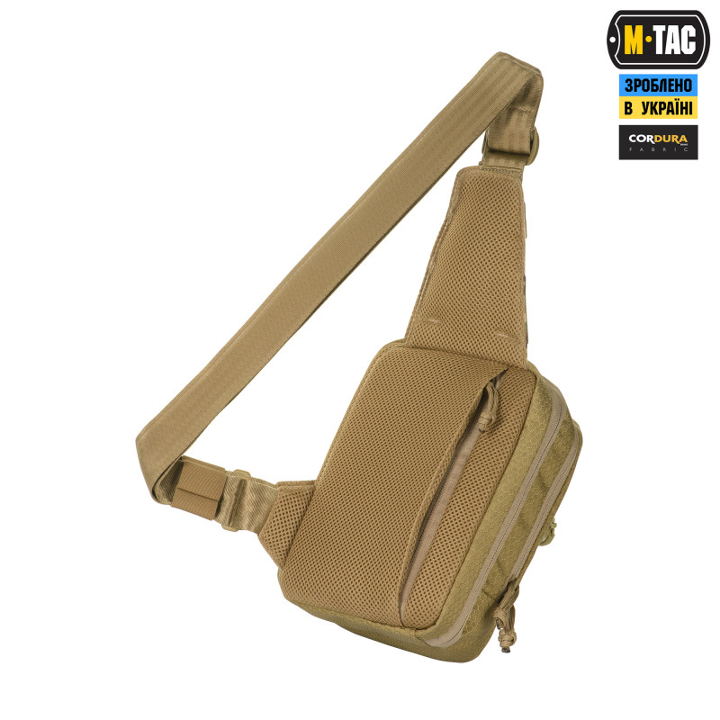M-Tac сумка Sling Pistol Bag Elite Hex з липучкою Multicam/Coyote M-Tac сумка Sling Pistol Bag Elite Hex з липучкою Multicam/Coyote
