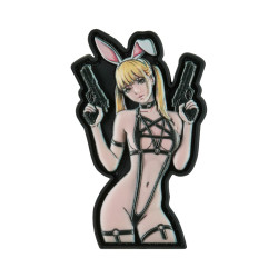Нашивка girl Playboy PVC