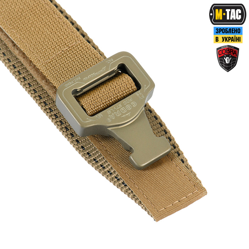 M-Tac ремінь Cobra Buckle Belt Coyote M-Tac ремінь Cobra Buckle Belt Coyote
