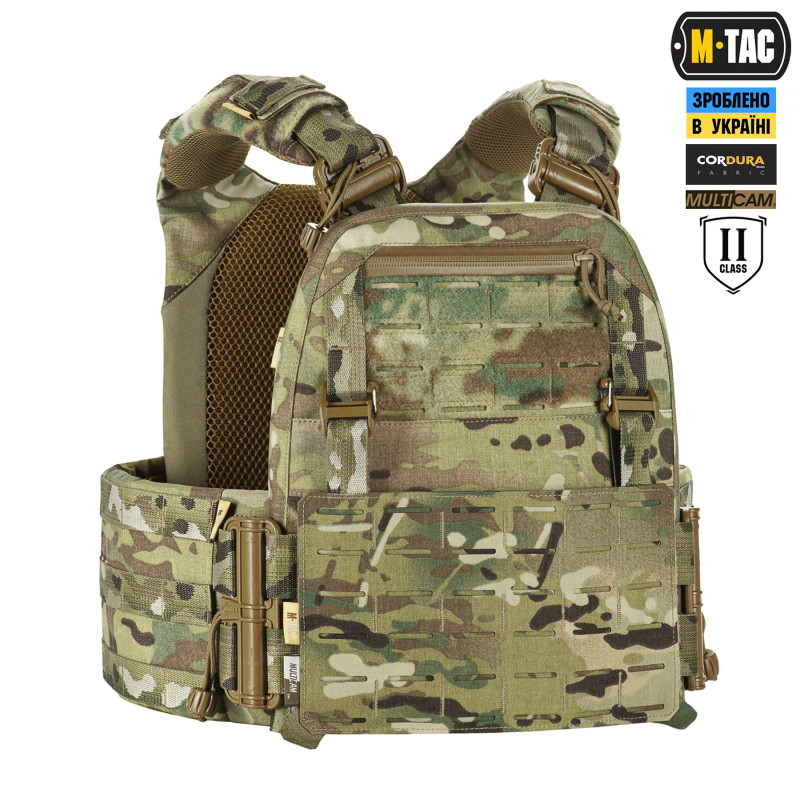 M-Tac плитоноска Cuirass FAST Elite Gen.II 2 клас захисту (розмір плити M) Multicam M-Tac плитоноска Cuirass FAST Elite Gen.II 2 клас захисту (розмір плити M) Multicam