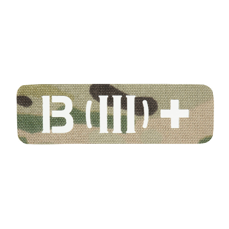 M-Tac нашивка група крові B (III) + наскрізна Laser Cut 25х80 Multicam M-Tac нашивка група крові B (III) + наскрізна Laser Cut 25х80 Multicam