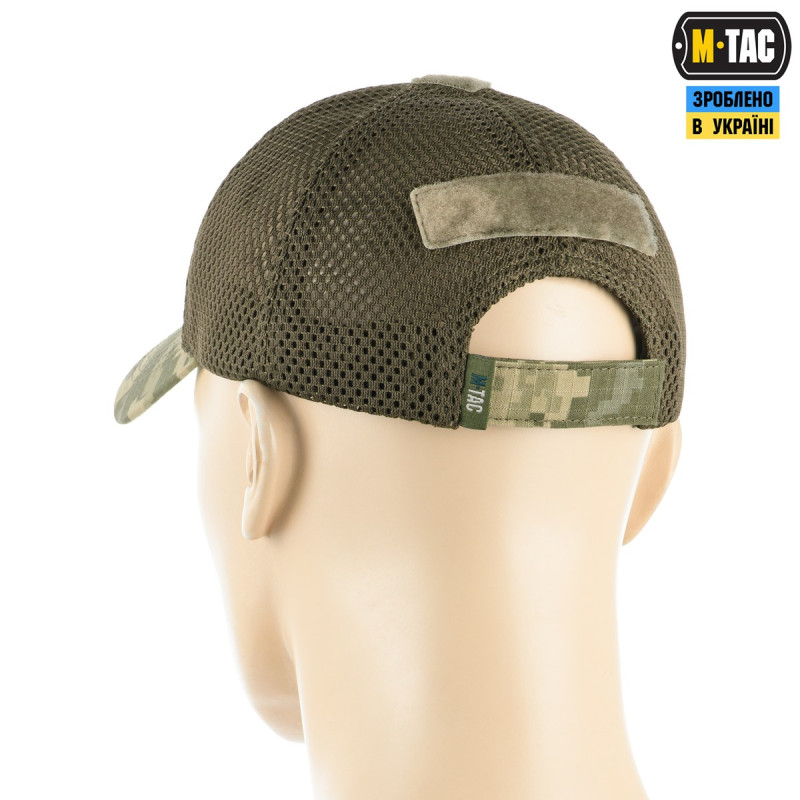 M-Tac бейсболка тактична з сіткою Rip-Stop MM14