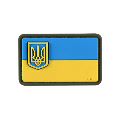 M-Tac нашивка прапор України з гербом PVC