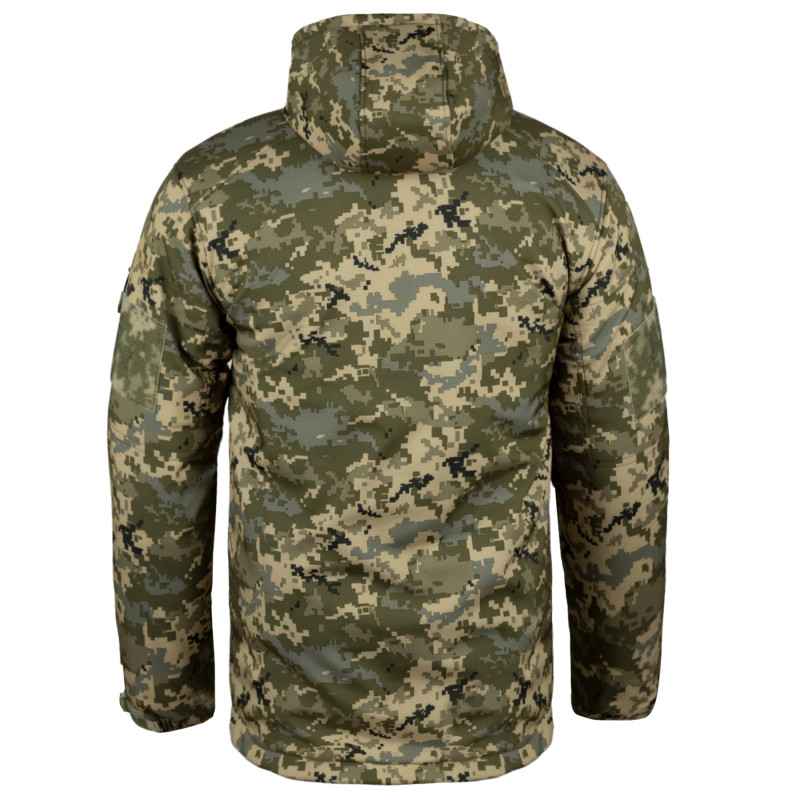Куртка зимова Vik-Tailor SoftShell Max-Heat, Піксель
