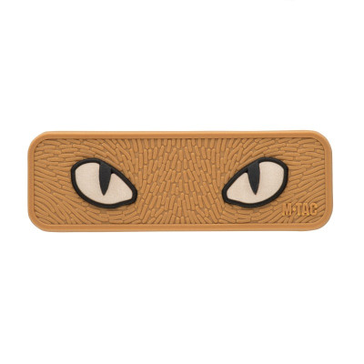 M-Tac нашивка Cat Eyes 3D ПВХ Coyote