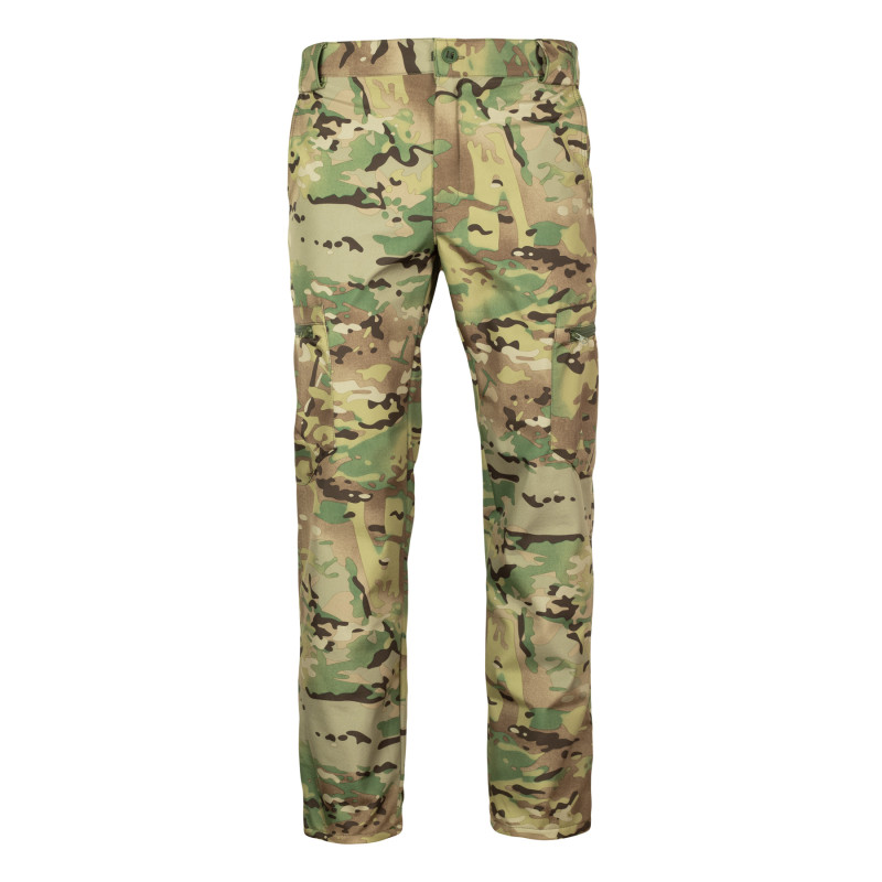 Штани тактичні зимові Vik-Tailor SoftShell з водозахисним покриттям, MultiCam