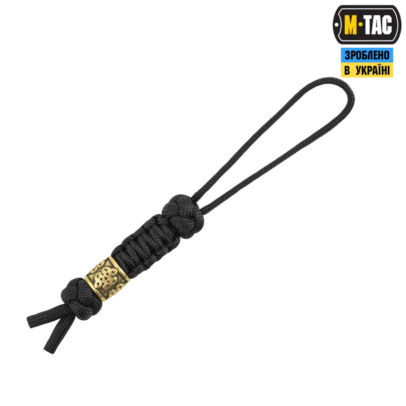 M-Tac темляк Scandinavian Small китайський вузел Black M-Tac темляк Scandinavian Small китайський вузел Black
