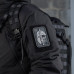M-Tac нашивка Molon Labe Ace 3D ПВХ сіра — фото 6