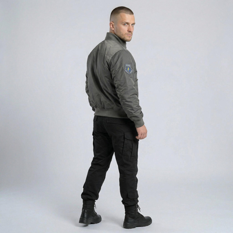 Куртка бомбер Vik-Tailor льотна, Shadow Grey