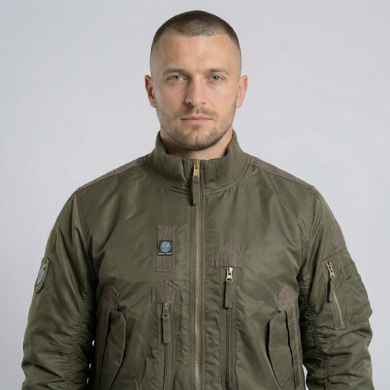 Куртка бомбер Vik-Tailor льотна, Olive