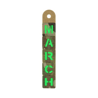 M-Tac нашивка MARCH Multicam/Green/GID