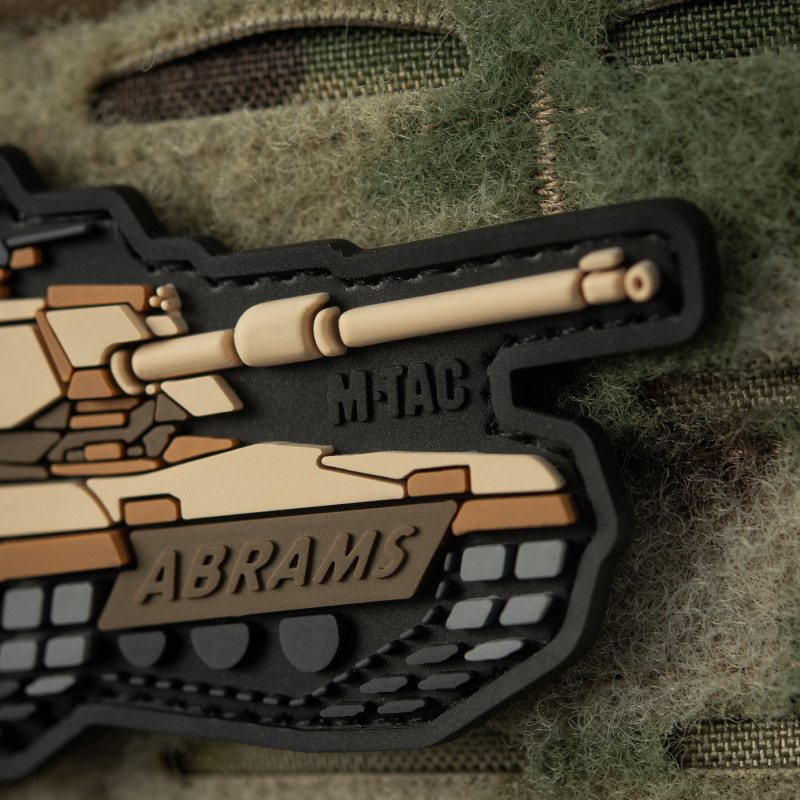M-Tac нашивка ABRAMS (PVC) coyot