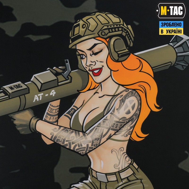 M-Tac банер girl AT-4 900x1300 Black MC