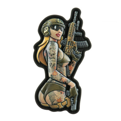 M-Tac нашивка girl №4 PVC tatoo Якудза
