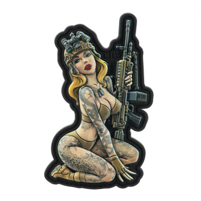 M-Tac нашивка girl №5 PVC Skandinavik