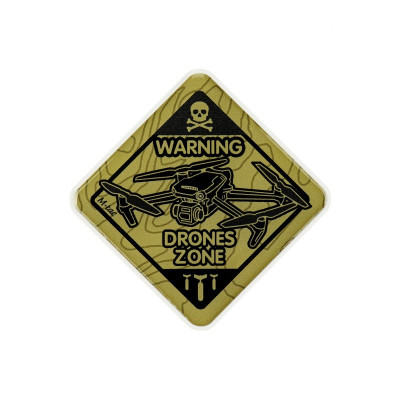 M-Tac наклейка обємна Drones Zone Coyote