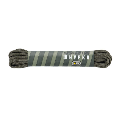 M-Tac шнурки паракорд OD Green Stripes тип.3