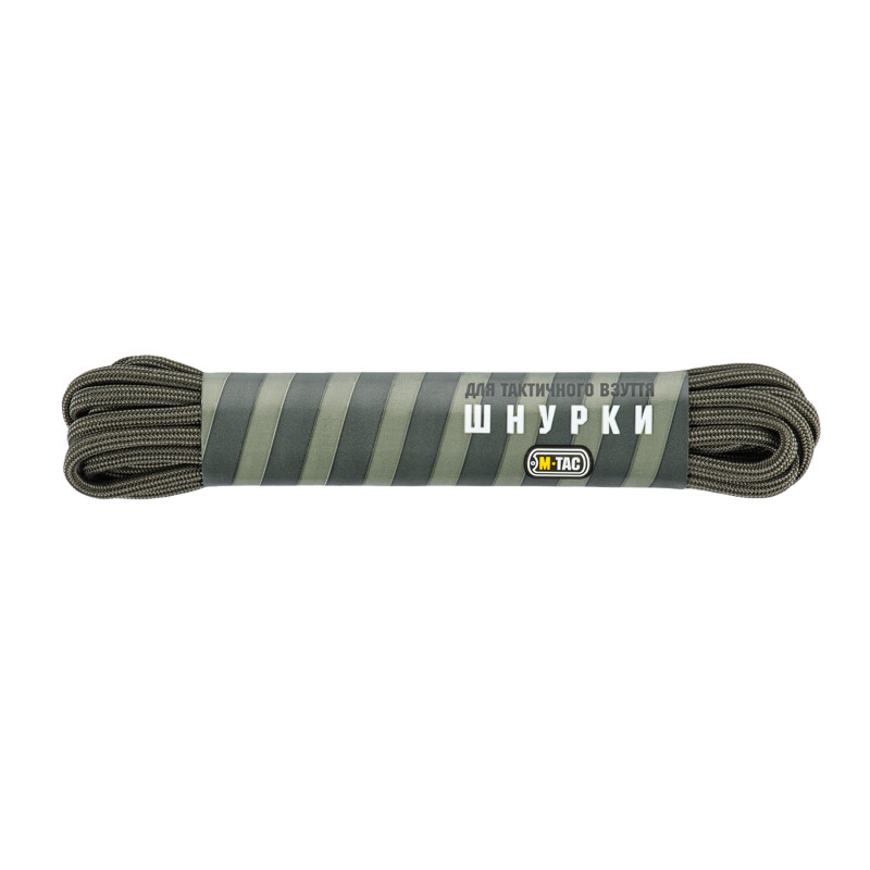 M-Tac шнурки паракорд OD Green Stripes тип.3