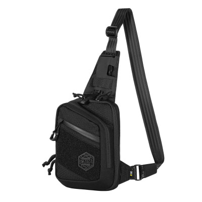 M-Tac сумка Sling Pistol Bag Hex з липучкою Black