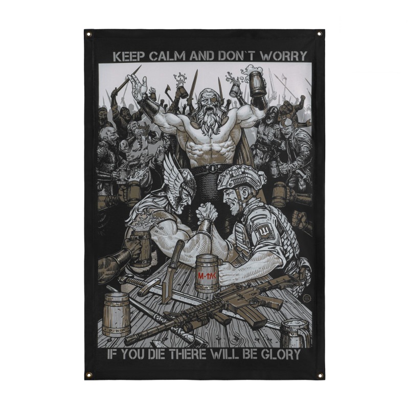 M-Tac банер Keep Calm 630x900 Black