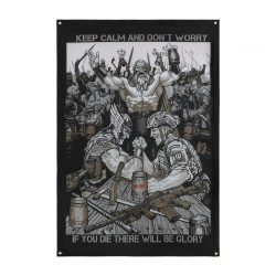 M-Tac банер Keep Calm 630x900 Black