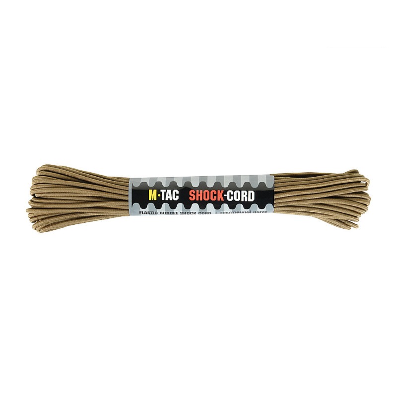 M-Tac паракорд Shock-Cord 3 mm Coyote 15м