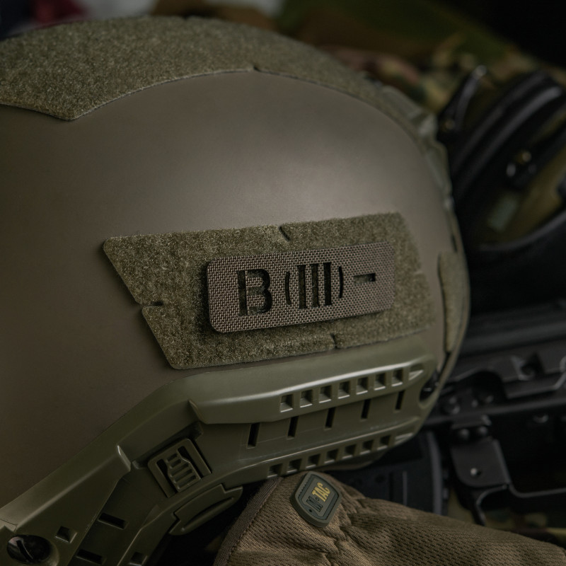 M-Tac нашивка група крові B (III) - наскрізна Laser Cut 25х80 Ranger Green M-Tac нашивка група крові B (III) - наскрізна Laser Cut 25х80 Ranger Green