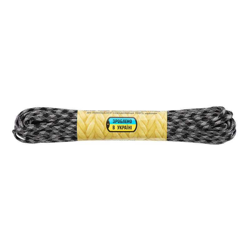 M-Tac паракорд 550 type III Black/Grey 15м