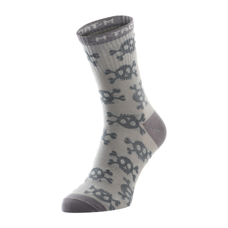 M-Tac шкарпетки легкі Mk.3 Pirate Skull Light Grey M-Tac шкарпетки легкі Mk.3 Pirate Skull Light Grey