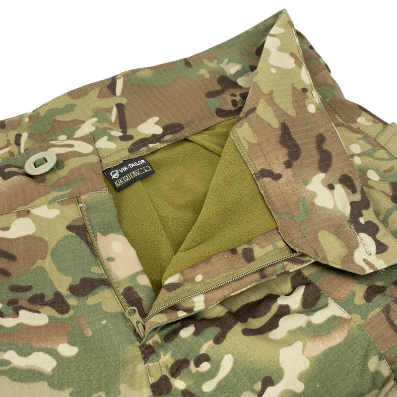 Штани тактичні зимові Vik-Tailor Agressor Rip-Stop, MultiCam Штани тактичні зимові Vik-Tailor Agressor Rip-Stop, MultiCam