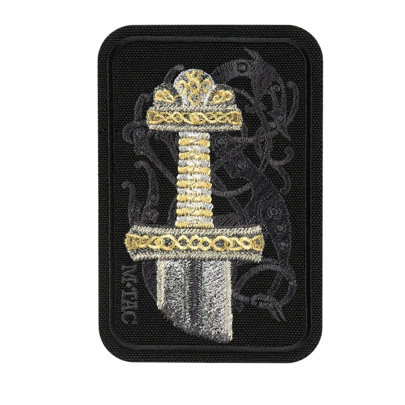 M-Tac нашивка Viking Sword (вишивка) Black M-Tac нашивка Viking Sword (вишивка) Black