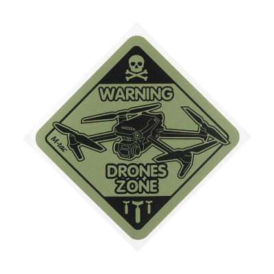 M-Tac наклейка Drones Zone Ranger Green