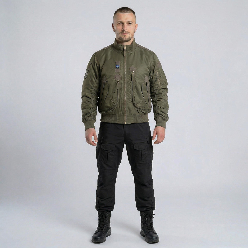 Куртка бомбер Vik-Tailor льотна, Olive