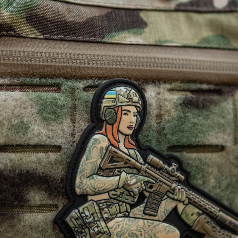 M-Tac нашивка girl №2 Skandinavik PVC MC