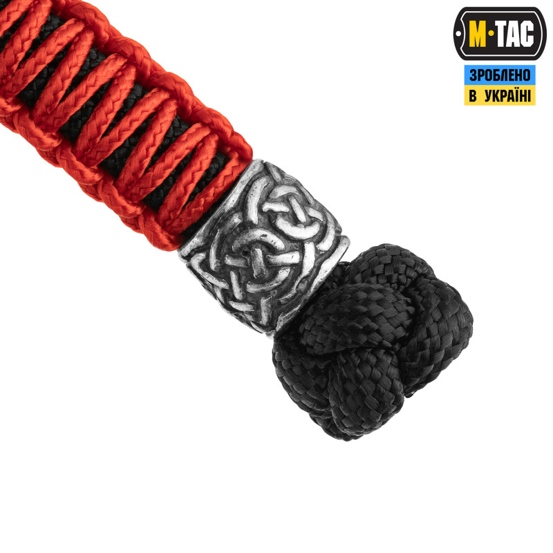 M-Tac темляк Scandinavian Silver Black&Red M-Tac темляк Scandinavian Silver Black&Red