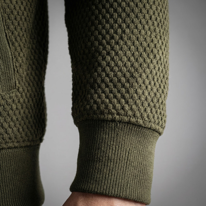 Флісова кофта Vik-Tailor Alfa Jacquard, Olive