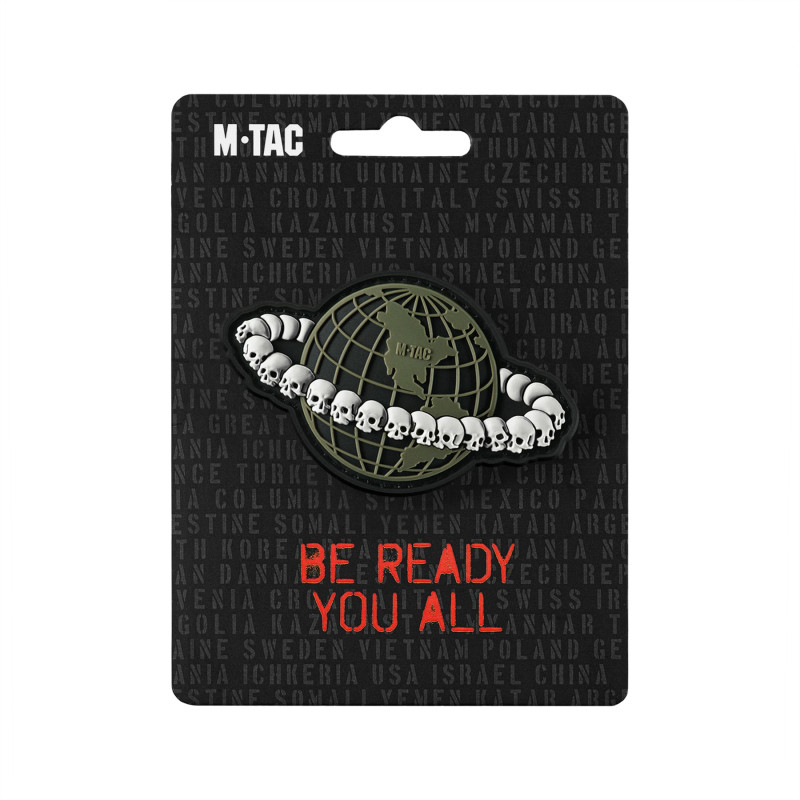 M-Tac нашивка Planet PVC Olive