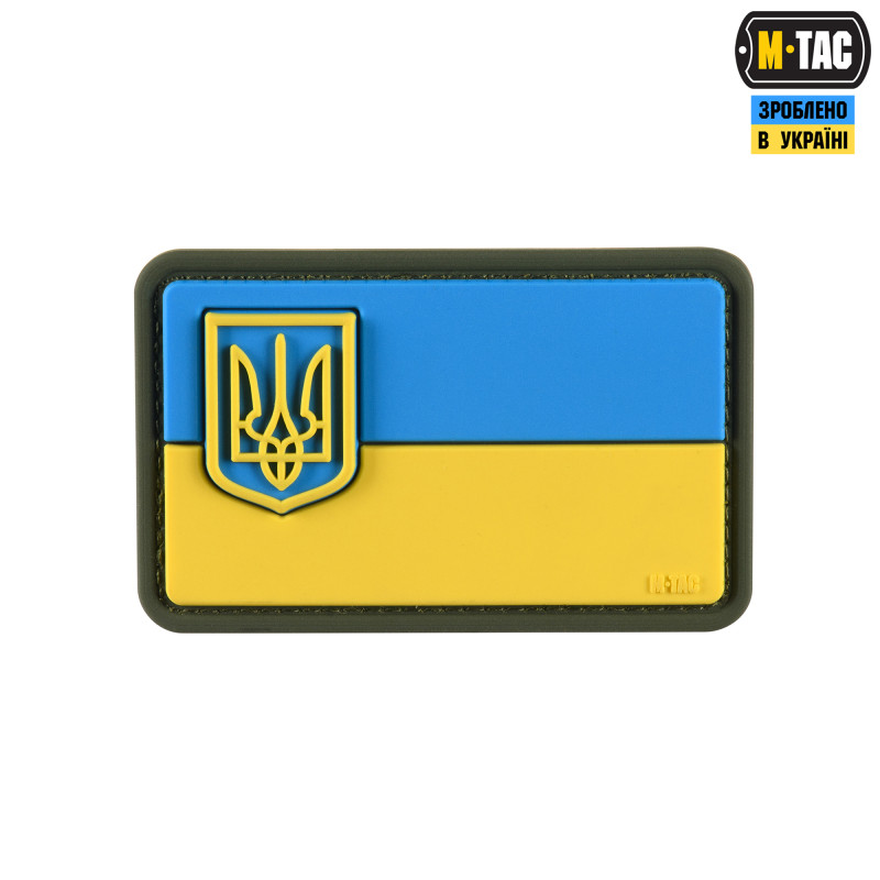 M-Tac нашивка прапор України з гербом PVC