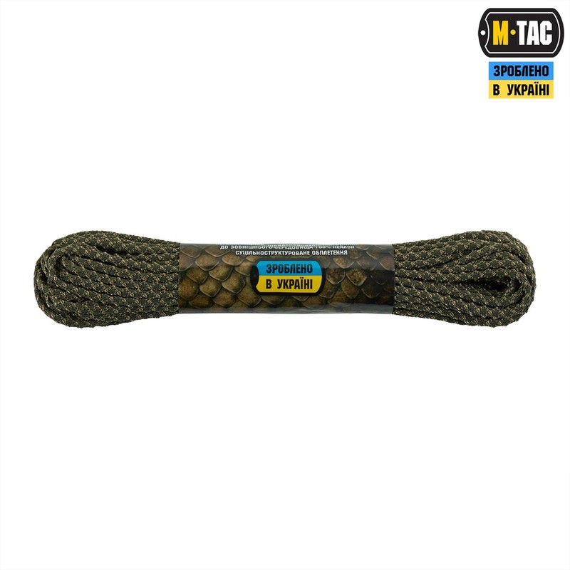 M-Tac паракорд Dragon Cord 15m Ranger Green/Tan