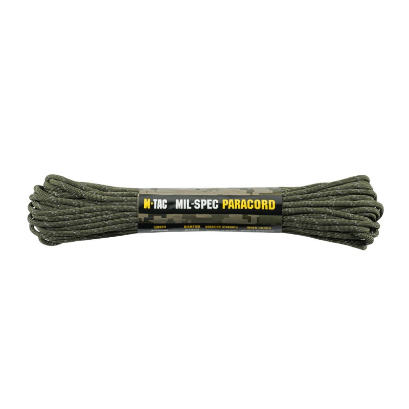 M-Tac паракорд 550 mil-spec Ranger Green Reflective 15м